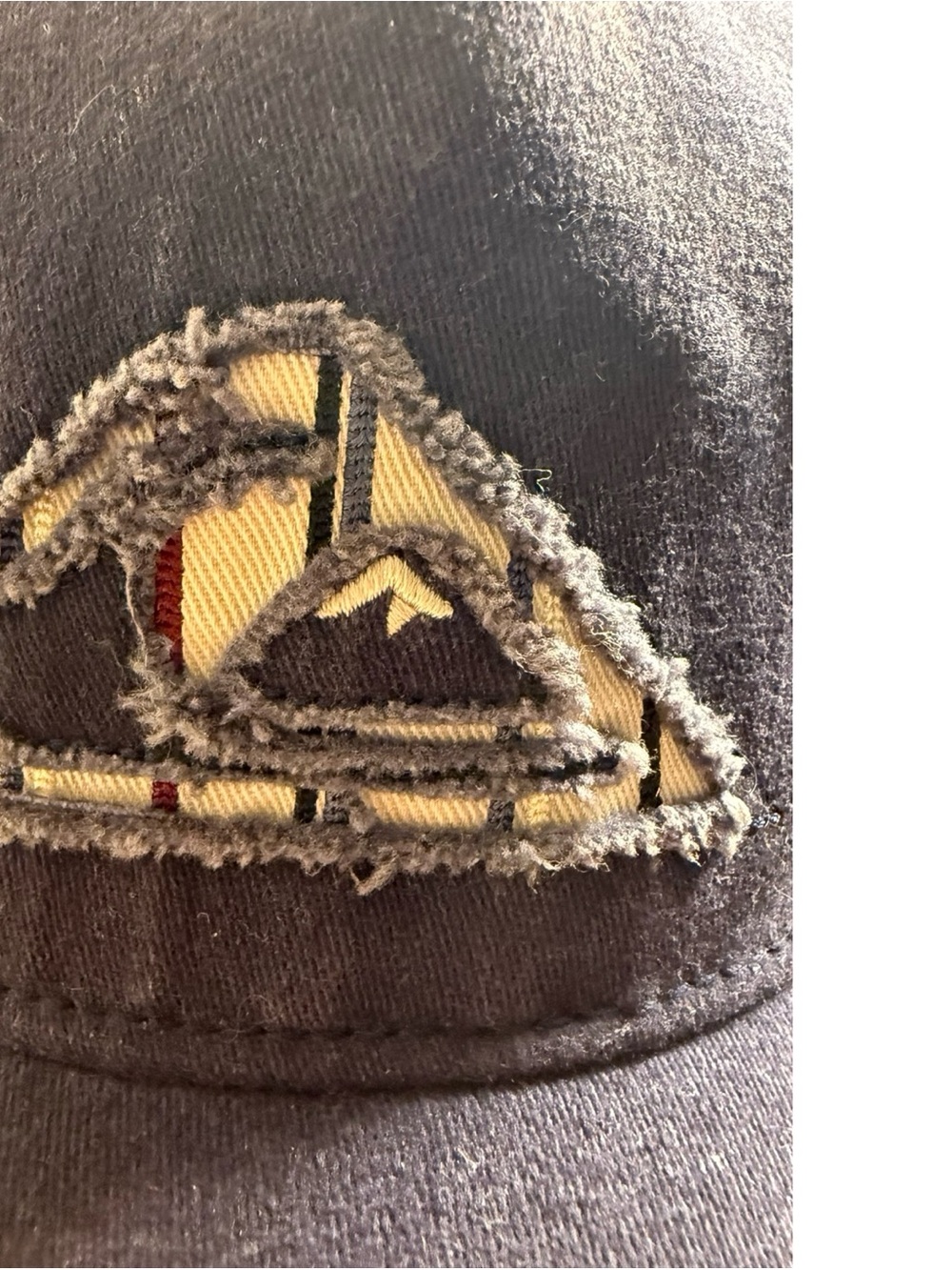 Quiksilver‎ Men's Distressed Navy Baseball Cap OSFA - Picture 4 of 8